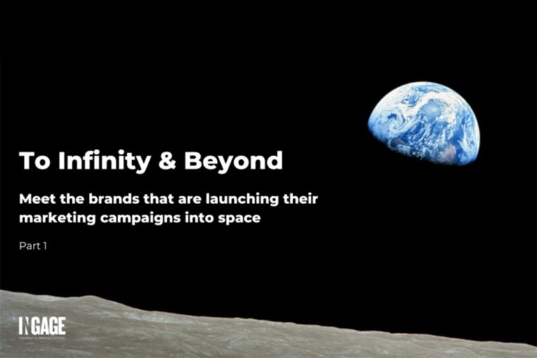 To infinity and beyond: 10 brands that are launching their marketing campaigns into space